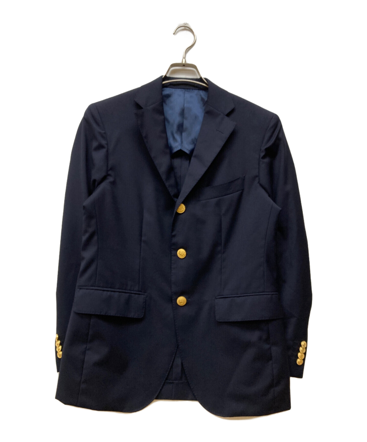 Loro piana ロロピアーナ 金ボタンダブルブレザー 中古・古着通販】TEIJIN (テイジン) LORO PIANA (ロロピアーナ) 金釦紺