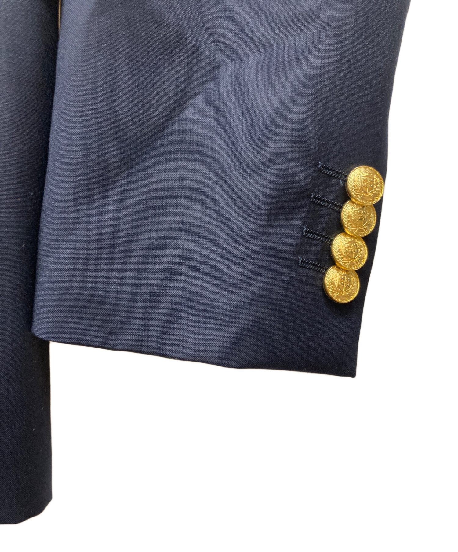中古・古着通販】TEIJIN (テイジン) LORO PIANA (ロロピアーナ) 金釦紺