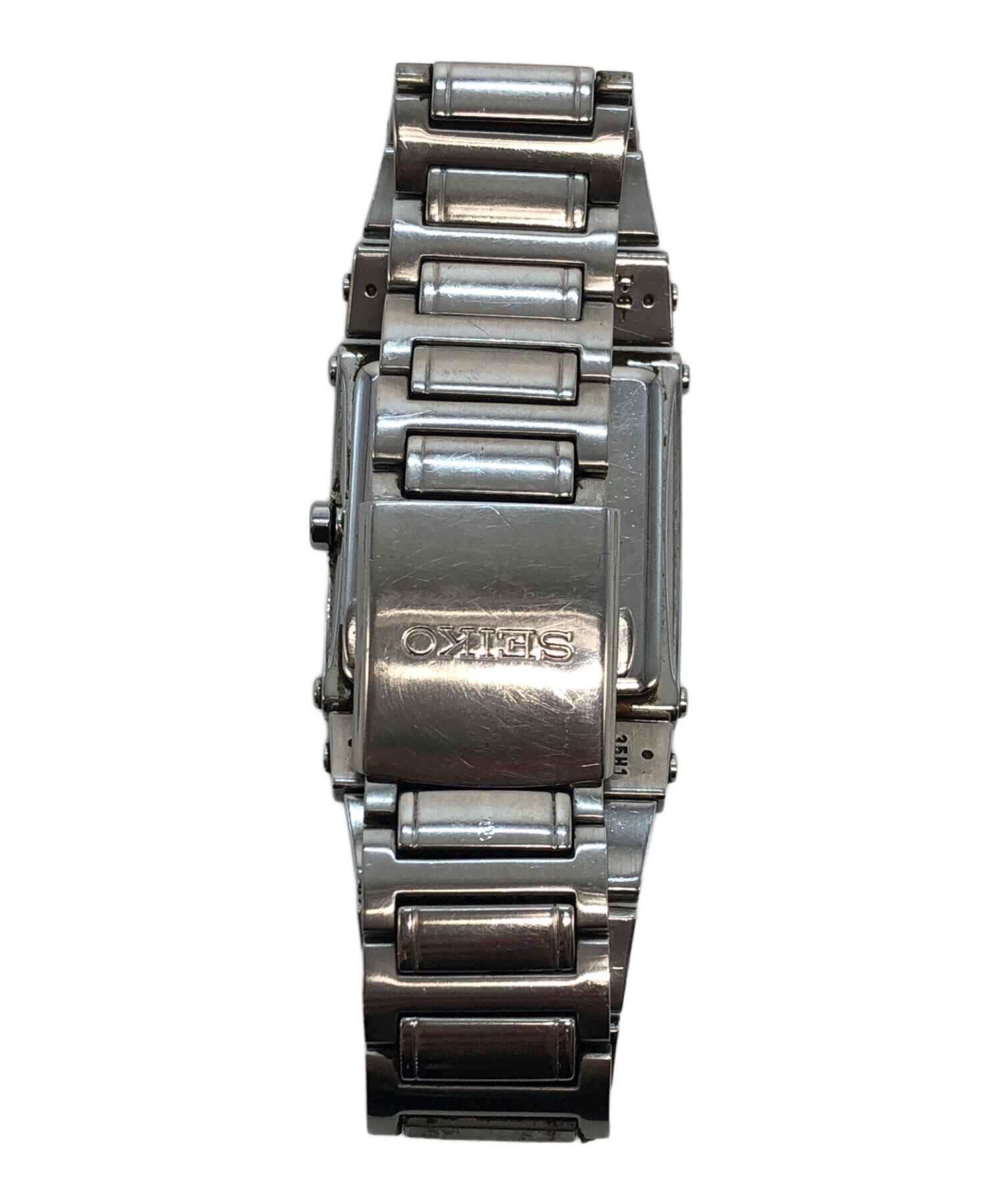 中古・古着通販】SEIKO (セイコー) スクエアドレスウォッチ ブラック