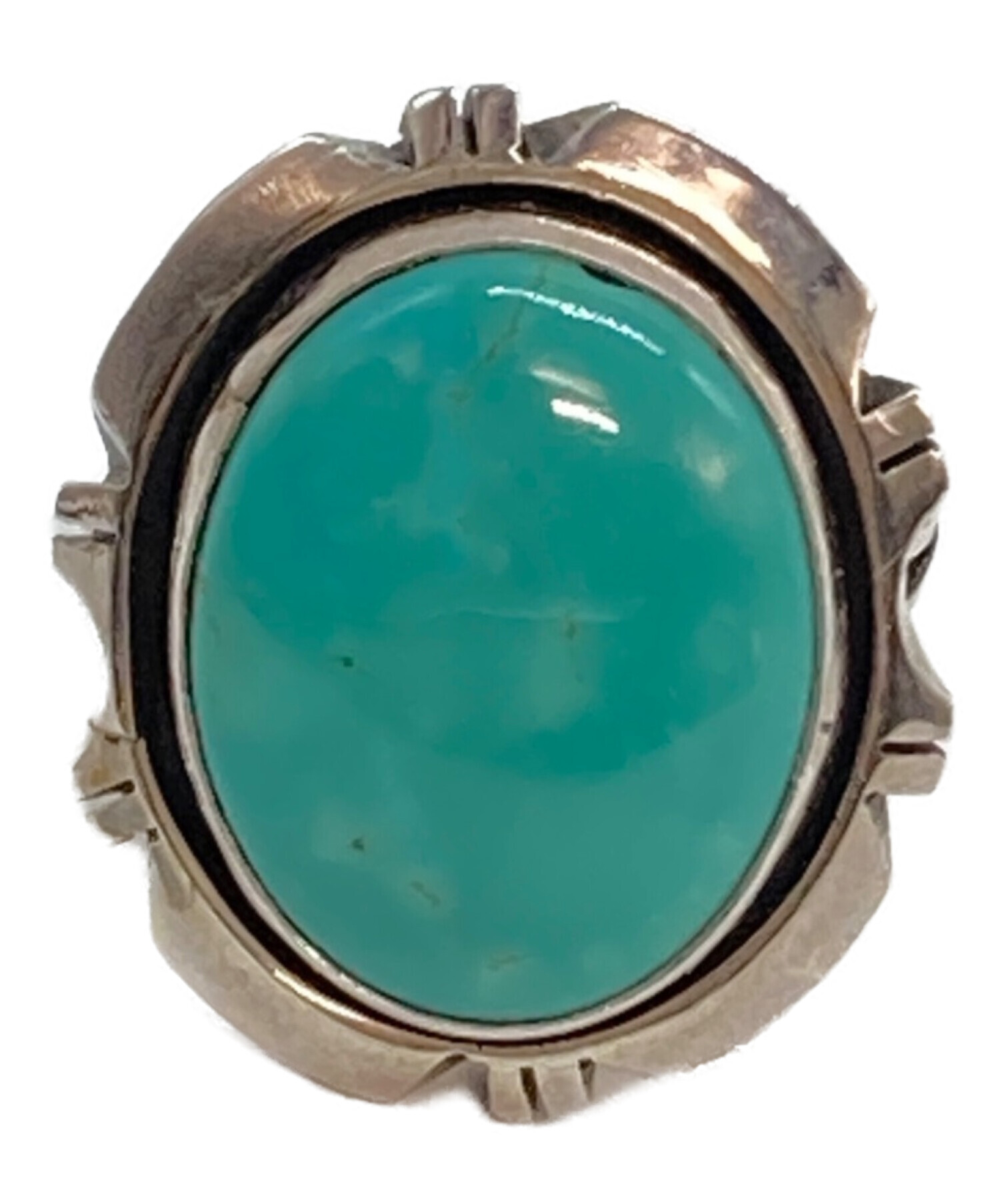 中古・古着通販】Navajo (ナバホ) ターコイズリング シルバー サイズ 