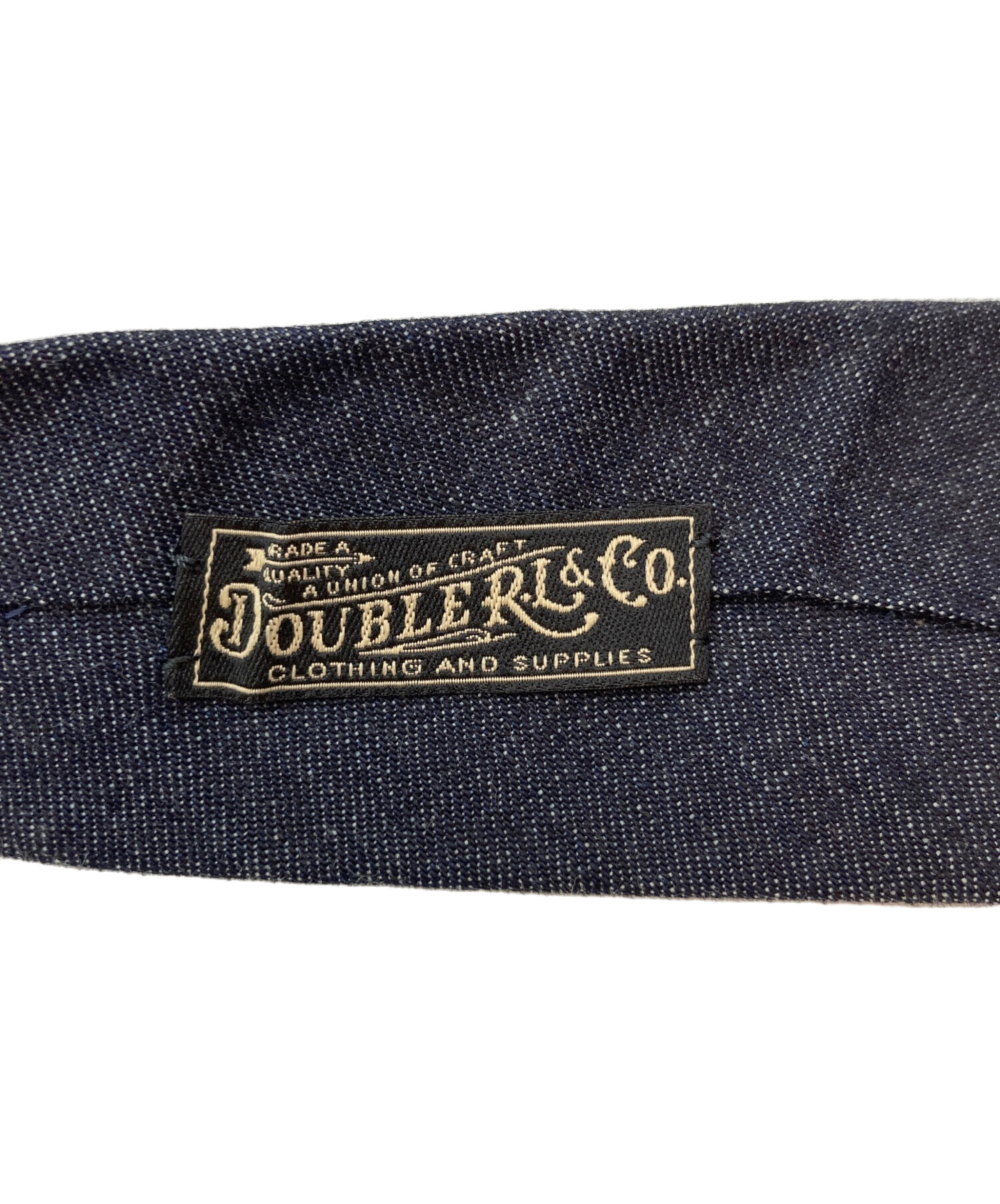 中古・古着通販】RRL (ダブルアールエル) デニムネクタイ インディゴ