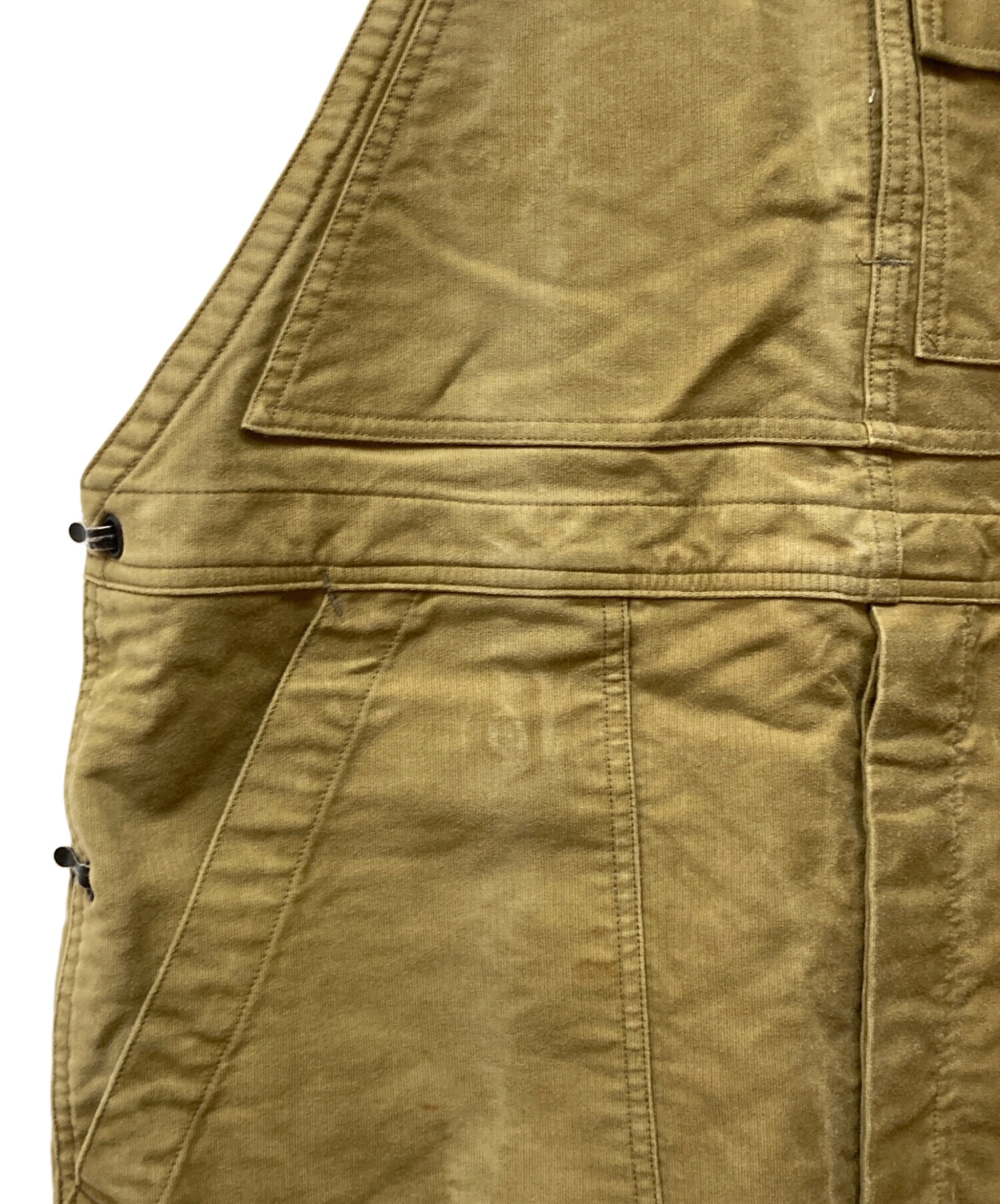 RRL ジャングルクロス オーバーオール 中古・古着通販】RRL (ダブルアールエル) ジャングルクロス