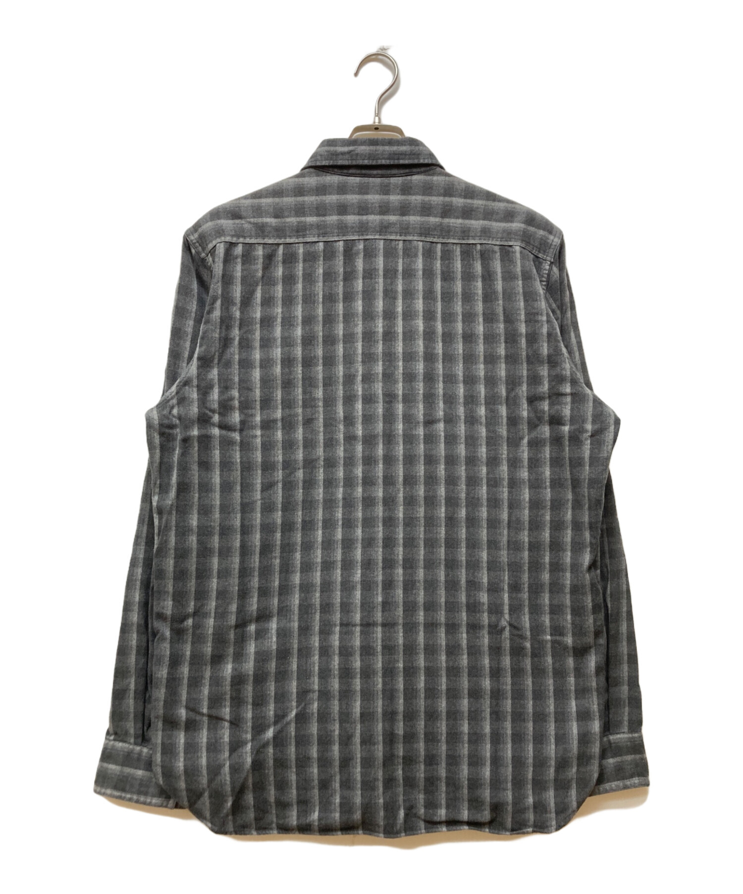 中古・古着通販】RRL (ダブルアールエル) ハーフジップチェックシャツ 