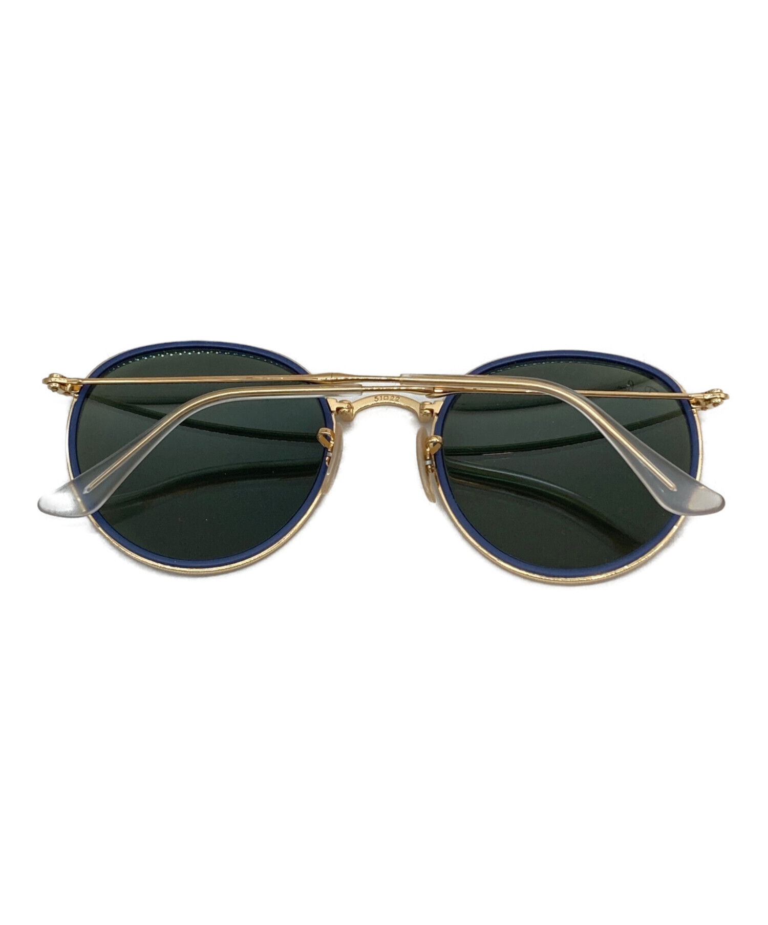 中古・古着通販】RAY-BAN (レイバン) ラウンド型 ミラー ブルーレンズ