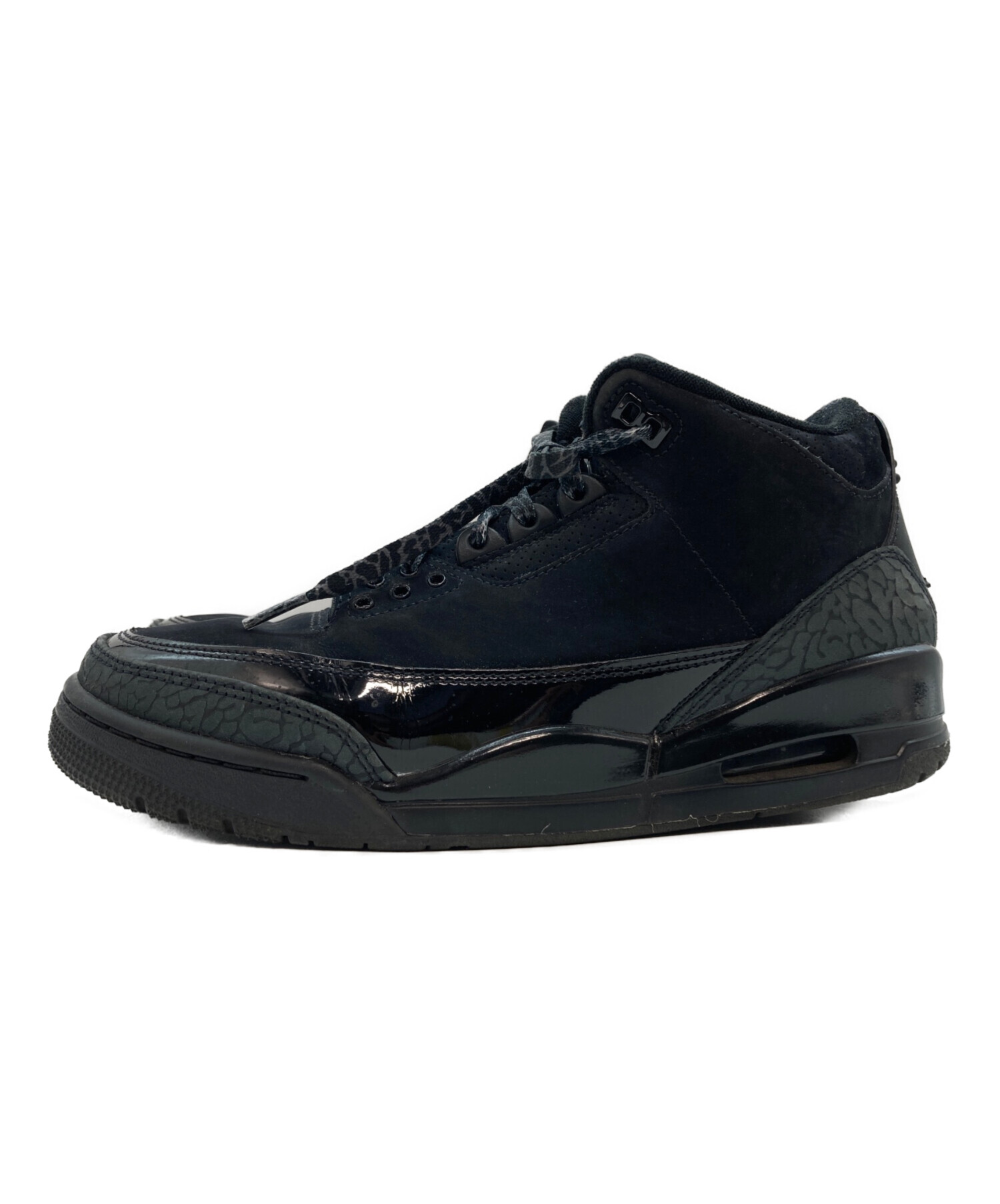 【レア】ヴィンテージ NIKE ブラック スニーカー　 JORDAN ナイキ 黒 中古・古着通販】NIKE (ナイキ) Air Jordan 3 Retro 