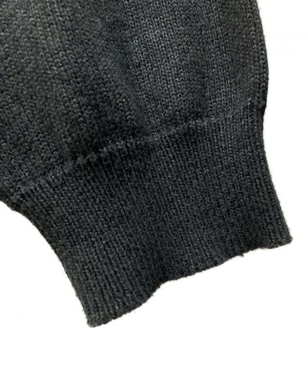 中古・古着通販】nanamica (ナナミカ) 7G CREW NECK SWEATER ブラック