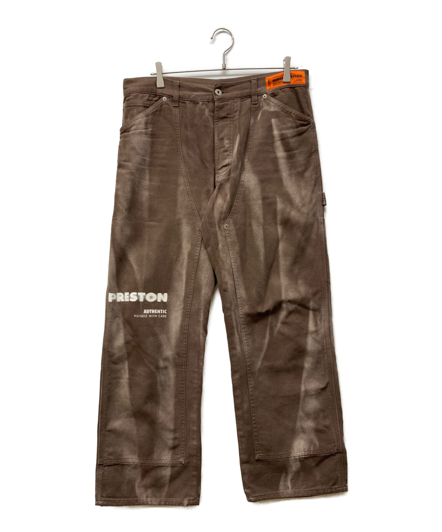 中古・古着通販】HERON PRESTON (ヘロンプレストン) ペインターパンツ