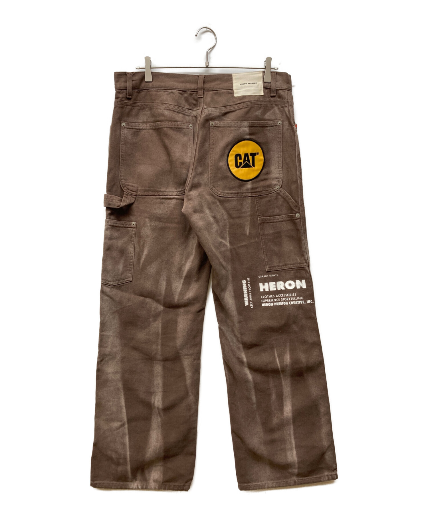 中古・古着通販】HERON PRESTON (ヘロンプレストン) ペインターパンツ