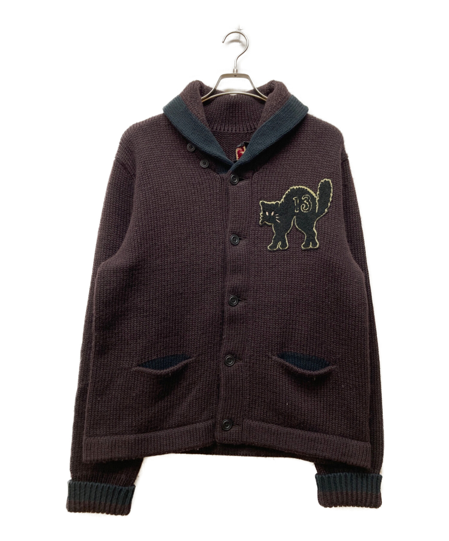 中古・古着通販】RRL (ダブルアールエル) Black Cat Cardigan バー