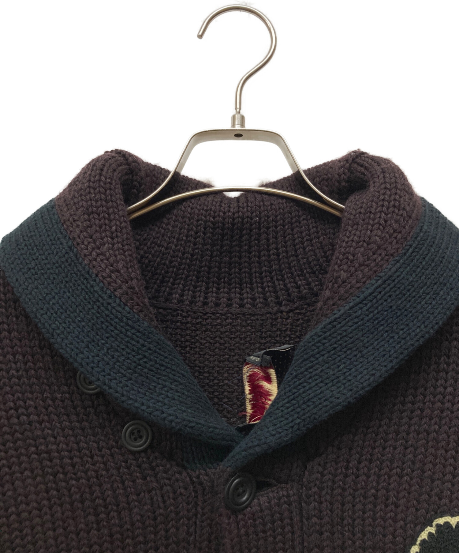 中古・古着通販】RRL (ダブルアールエル) Black Cat Cardigan バー