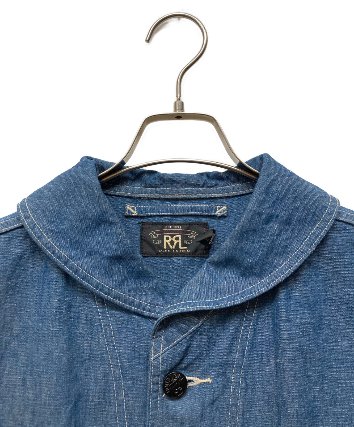 中古・古着通販】RRL (ダブルアールエル) カバーオール ブルー サイズ