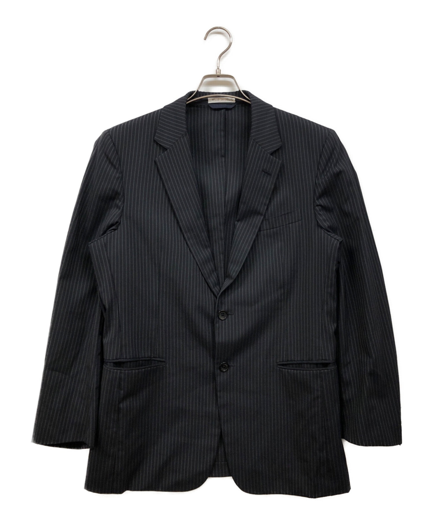 Belvest 【価格交渉可】ネイビー テーラードジャケット 中古・古着通販】Belvest (ベルヴェスト) テーラードジャケット