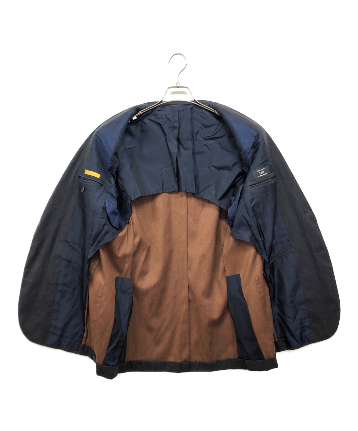 中古・古着通販】Kiton (キートン) テーラードジャケット ネイビー