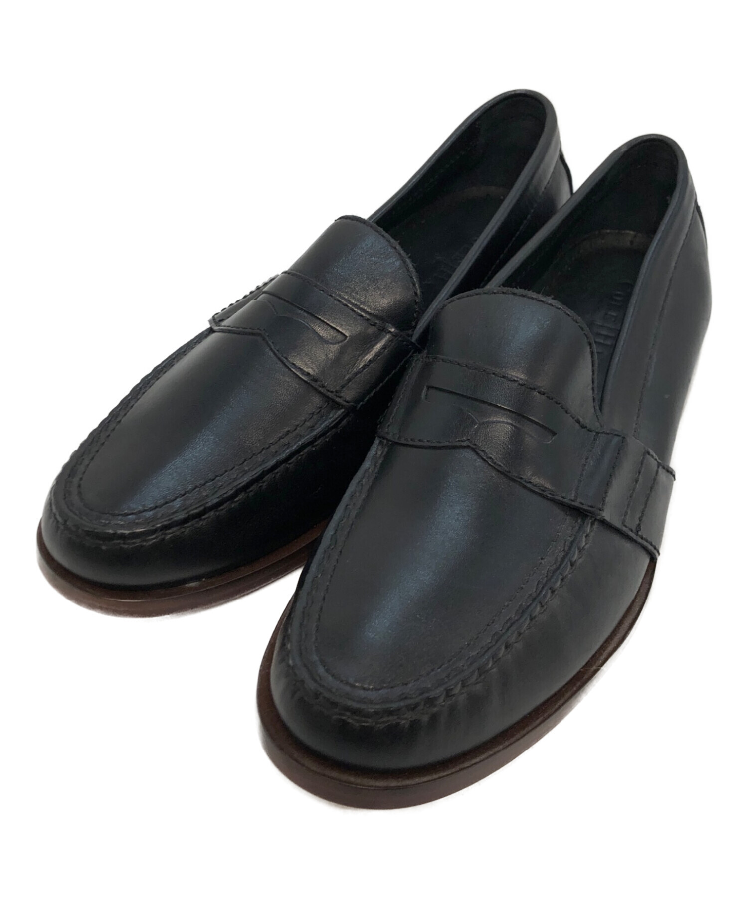 中古・古着通販】COLE HAAN (コールハーン) コインローファー ブラック