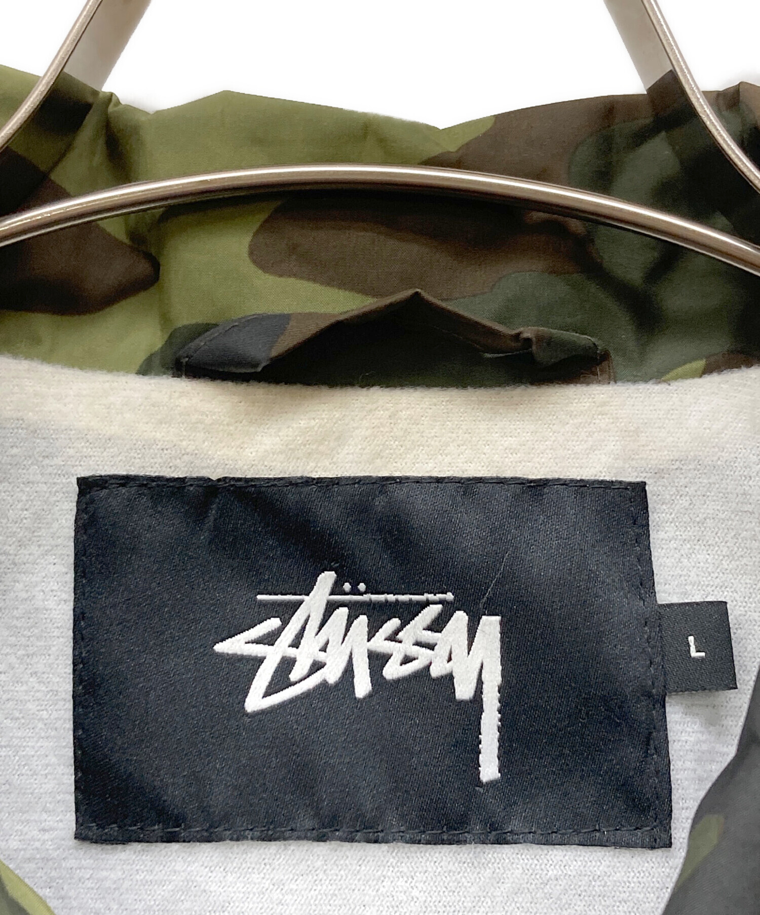 中古・古着通販】stussy (ステューシー) 迷彩ナイロンコーチジャケット