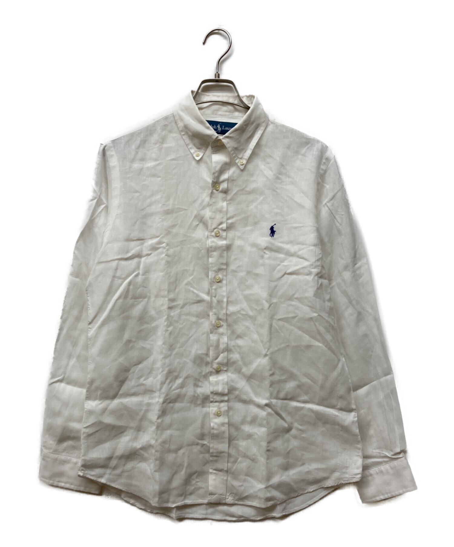 中古・古着通販】RALPH LAUREN (ラルフローレン) ボタンダウンリネン