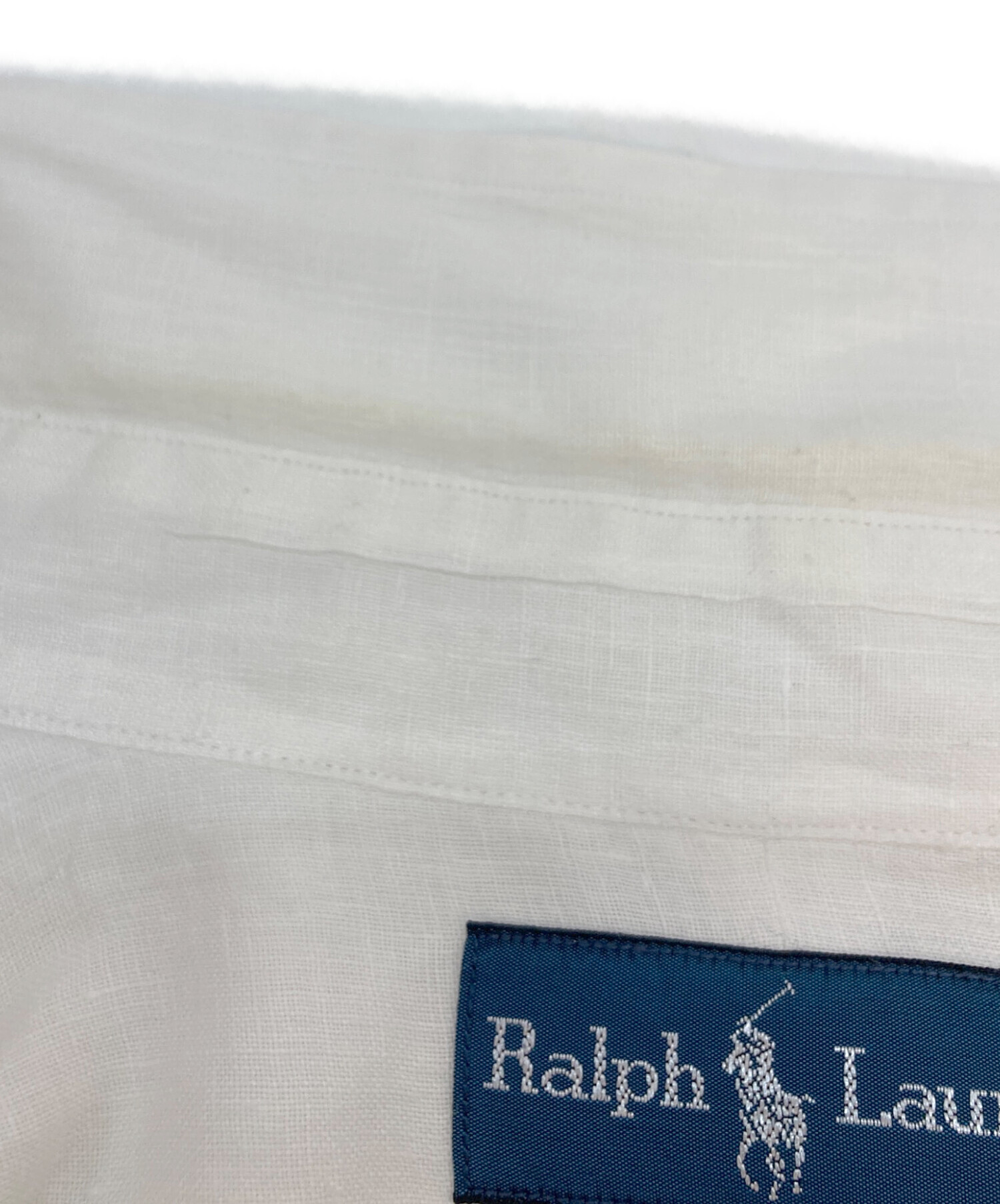 中古・古着通販】RALPH LAUREN (ラルフローレン) ボタンダウンリネン