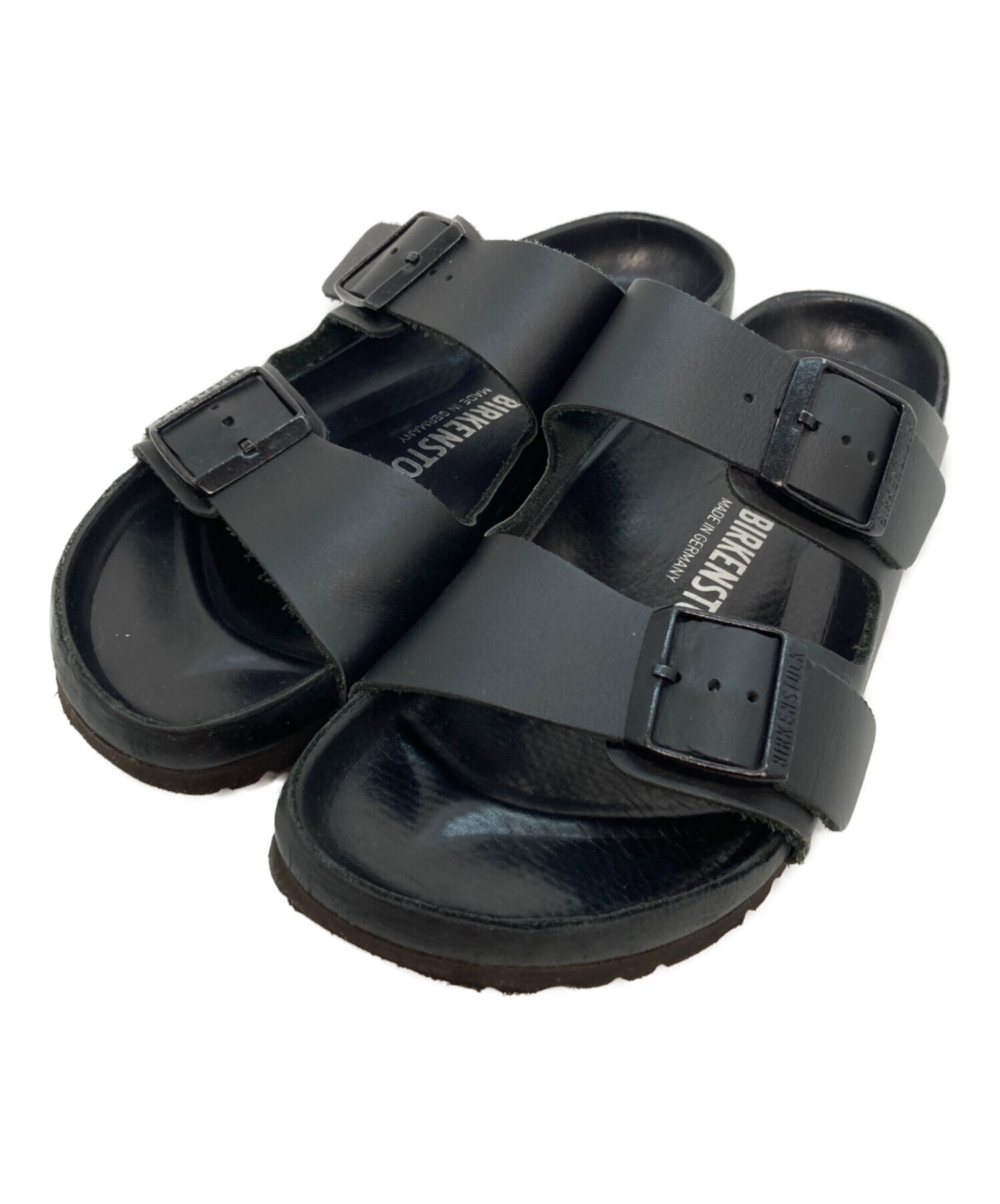 SALE☆ ビルケンシュトック24 黒 中古・古着通販】BIRKENSTOCK (ビルケンシュトック) Arizona ブラック