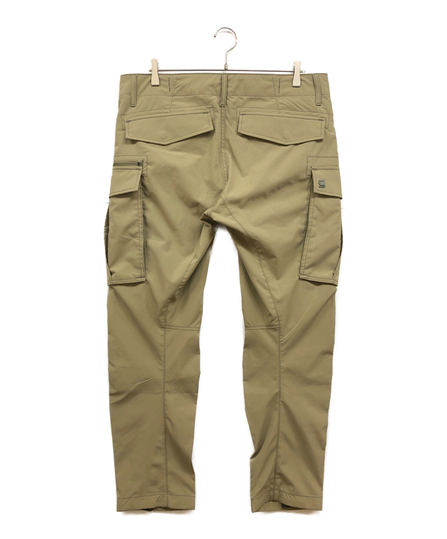 G-STAR RAW カーゴパンツ ベージュ 中古・古着通販】G-STAR RAW (ジースターロゥ) ROVIC ZIP 3D STRAIGHT