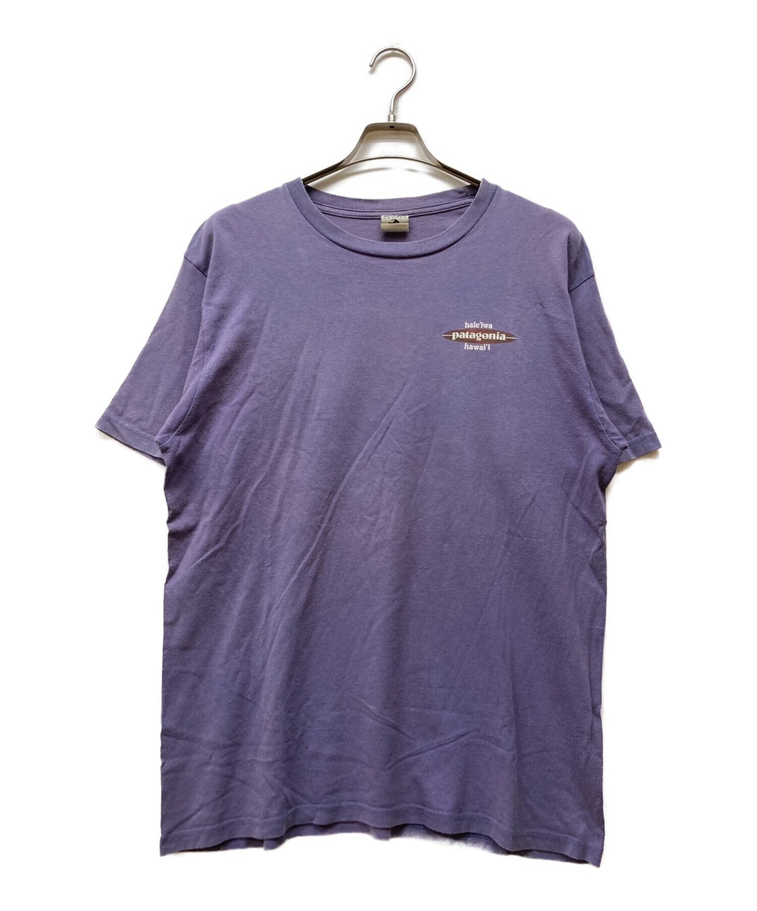 中古・古着通販】Patagonia (パタゴニア) 半袖カットソー パープル 中古・古着通販】Patagonia (パタゴニア) 半袖カットソー パープル
