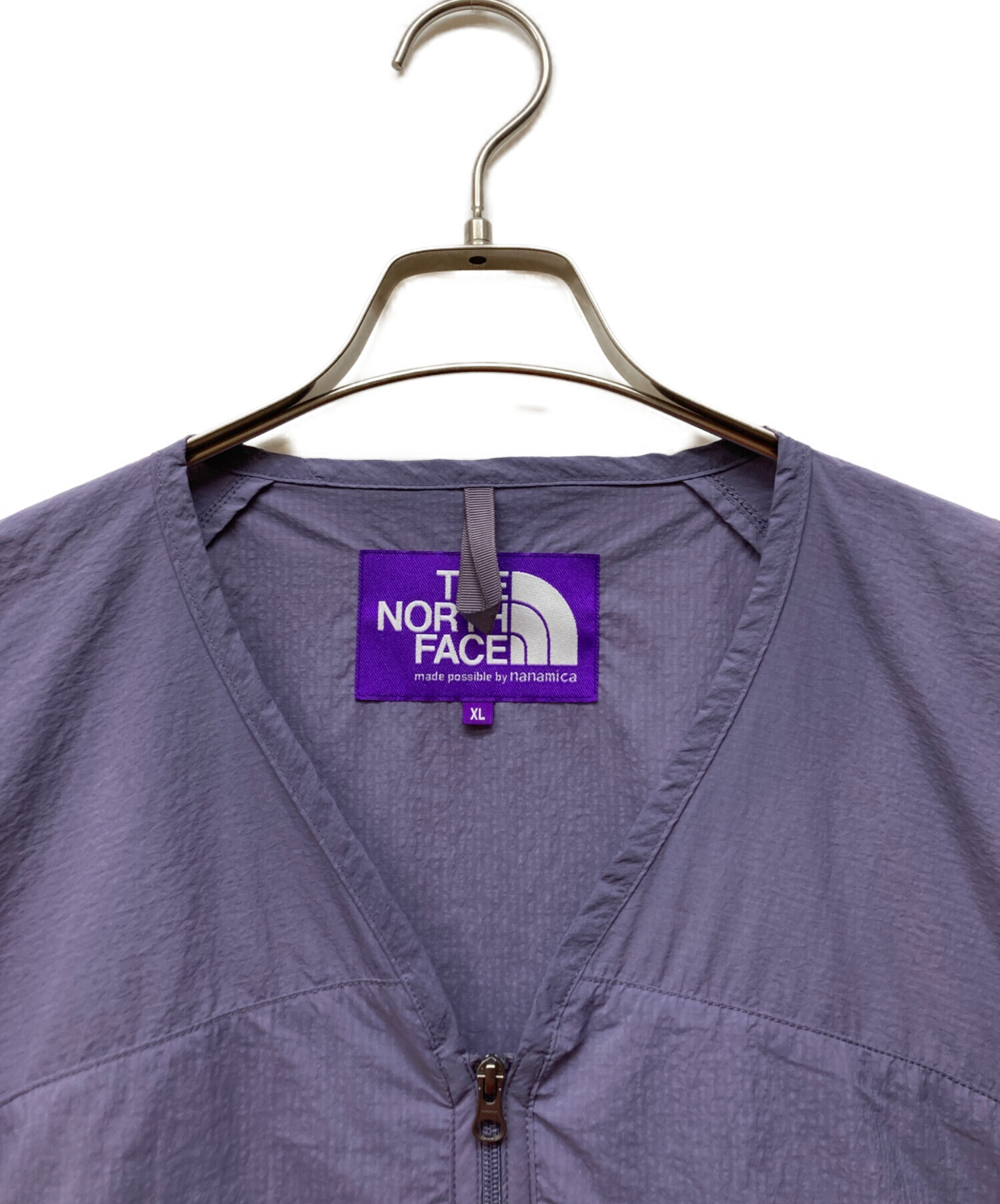 Memory of Nepal スカジャン Lサイズ　紫　パープル　古着 中古・古着通販】THE NORTHFACE PURPLELABEL (ザ・ノースフェイス