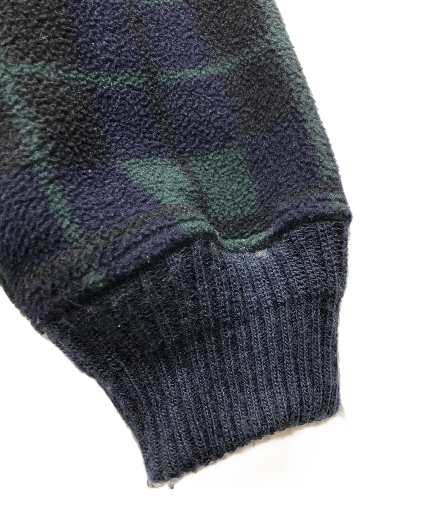 【古着】BROOKS BROTHERS コート ブラックウォッチチェック L 中古・古着通販】BROOKS BROTHERS (ブルックスブラザーズ) ブラック