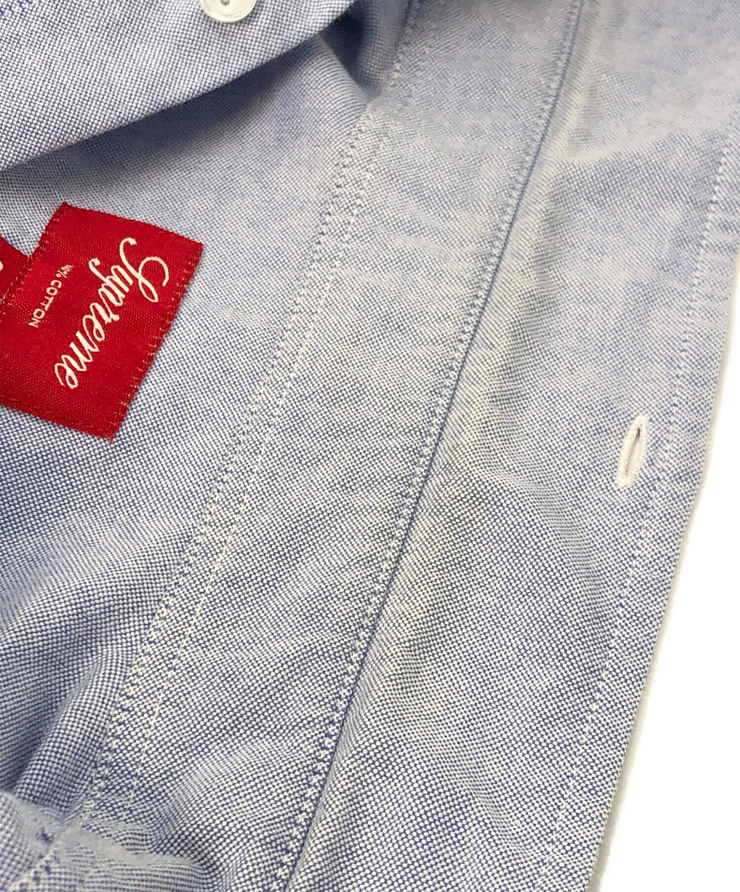 中古・古着通販】Supreme (シュプリーム) 半袖シャツ ブルー サイズ:S