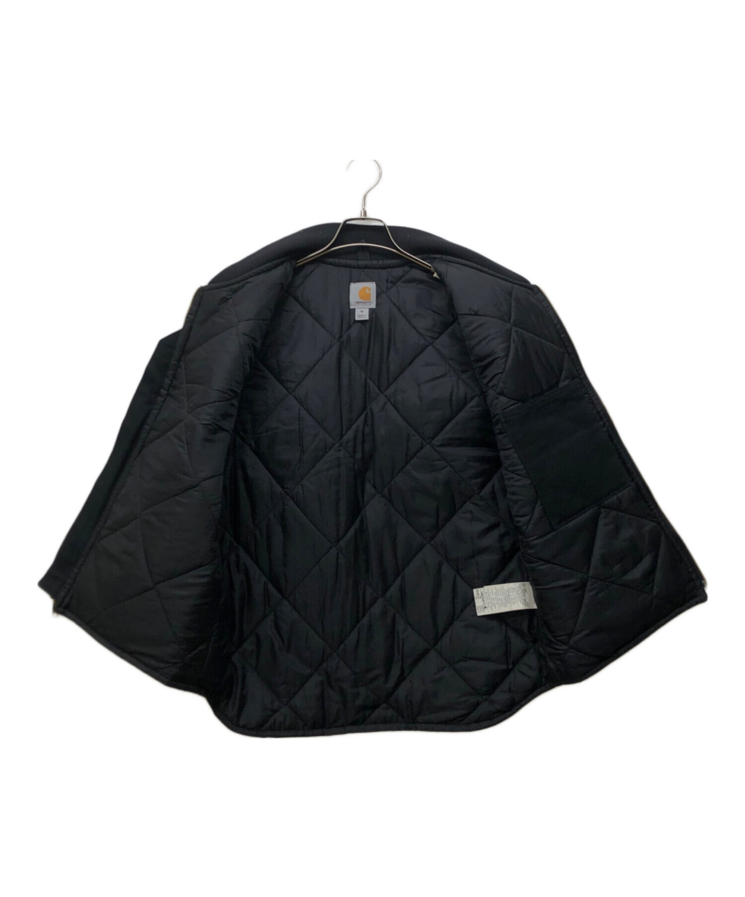 中古・古着通販】CarHartt (カーハート) ダック ワークベスト ブラック