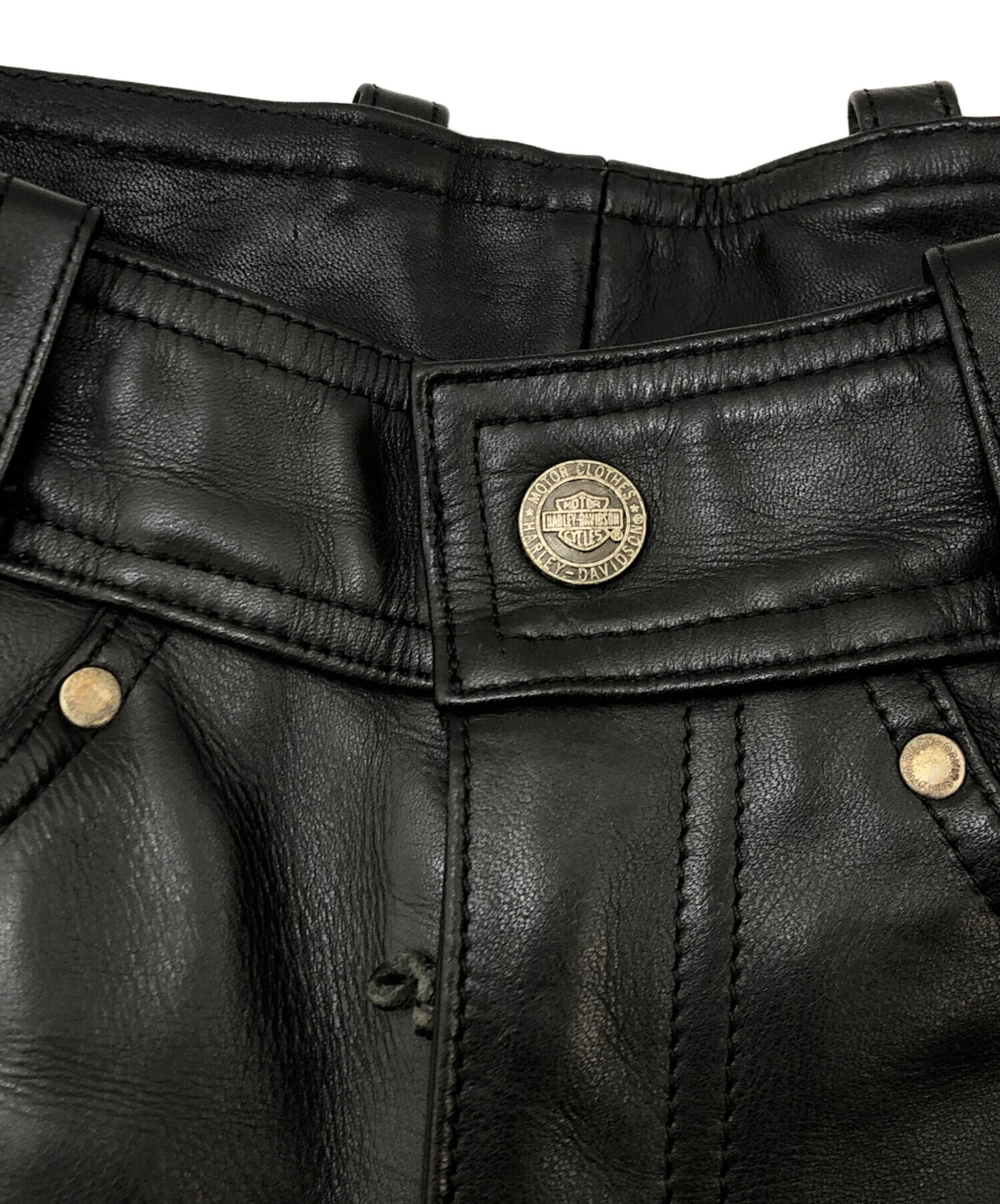 中古・古着通販】HARLEY-DAVIDSON (ハーレーダビッドソン) レザー