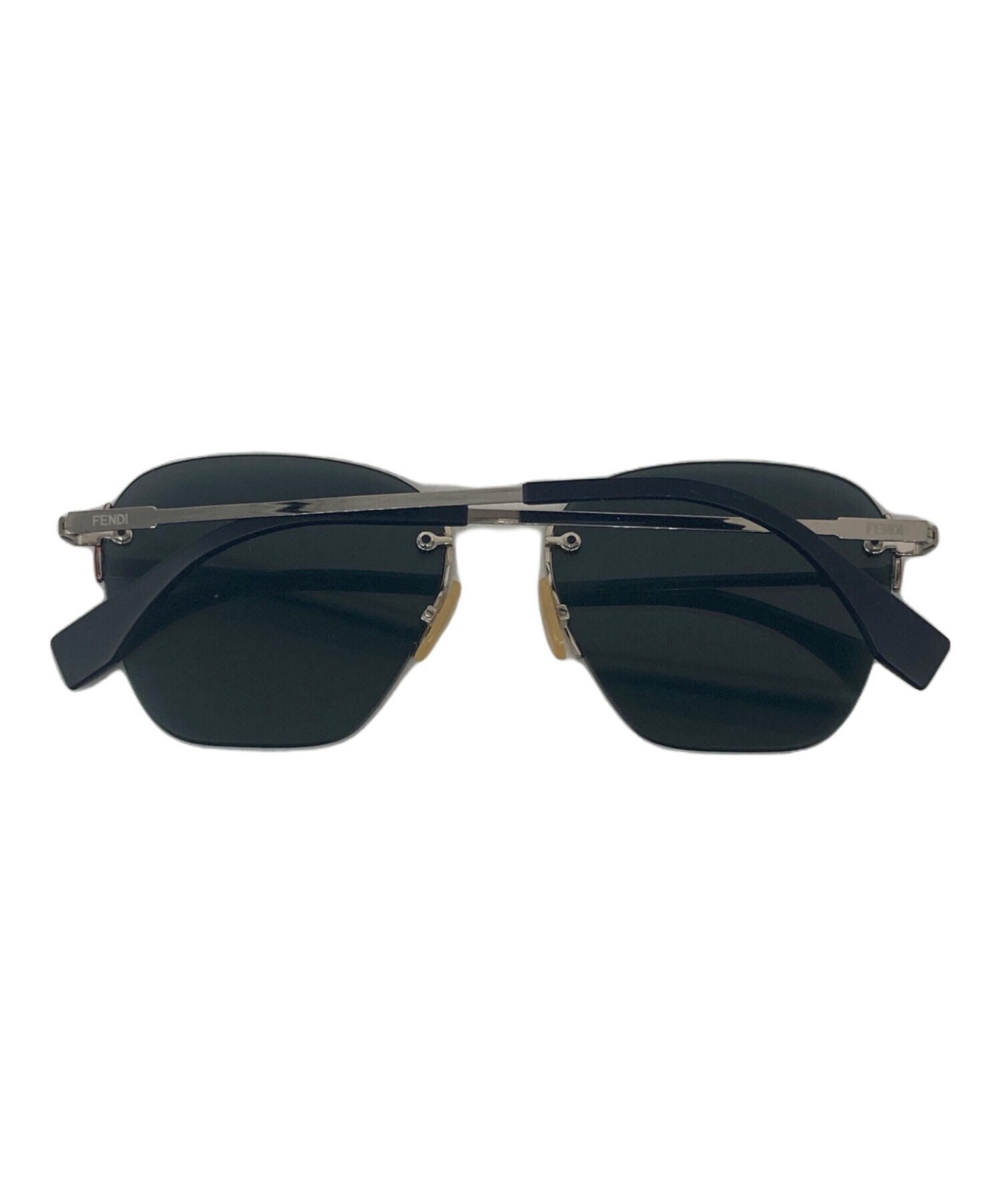 【最終販売24日まで】FENDI ブラック サングラス　メンズ 中古・古着通販】FENDI (フェンディ) サングラス ブラック サイズ:55