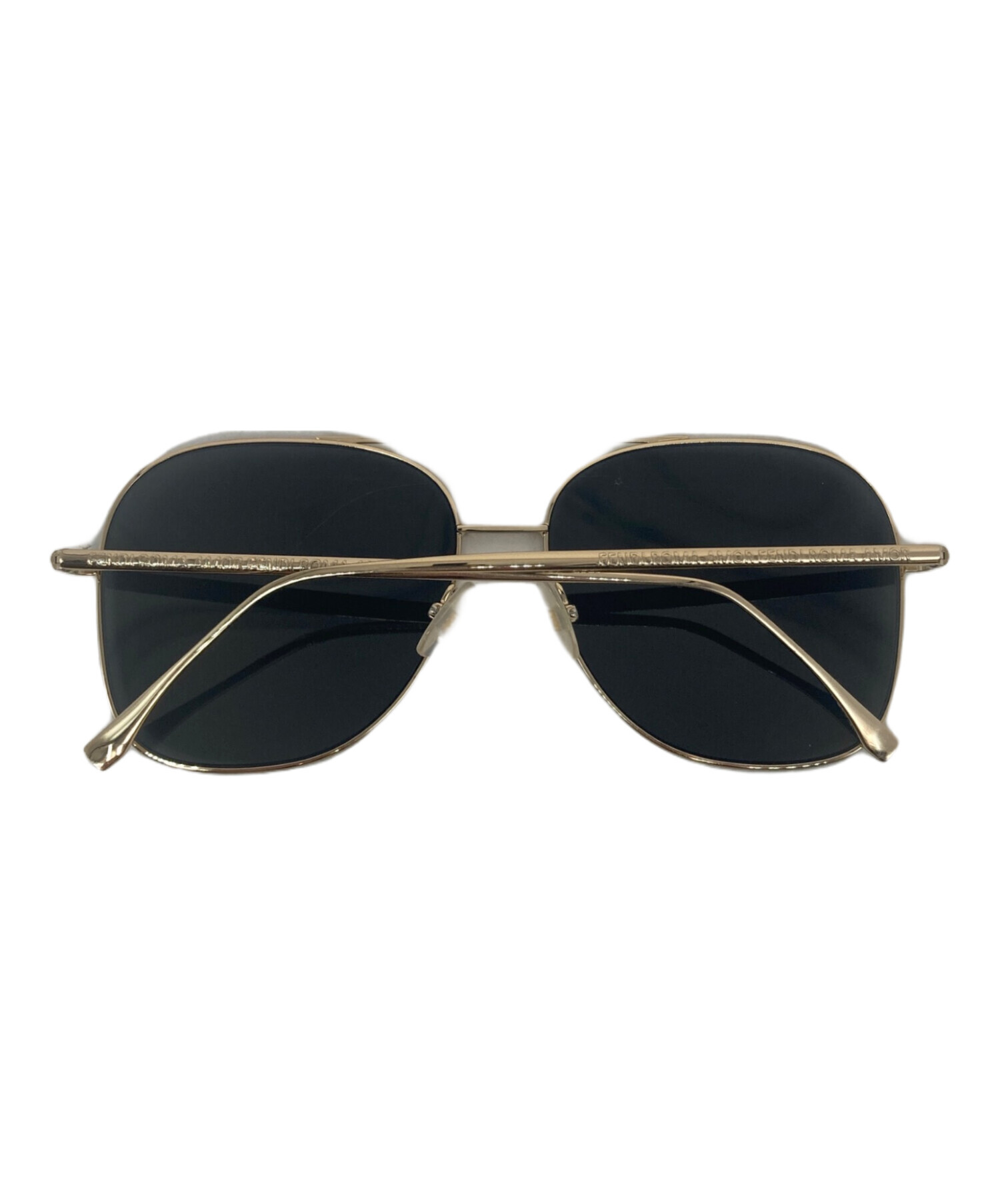 希少 FENDI フェンディ ゴールド オーバル ヴィンテージ ロゴ サングラス 中古・古着通販】FENDI (フェンディ) サングラス ゴールド サイズ:59