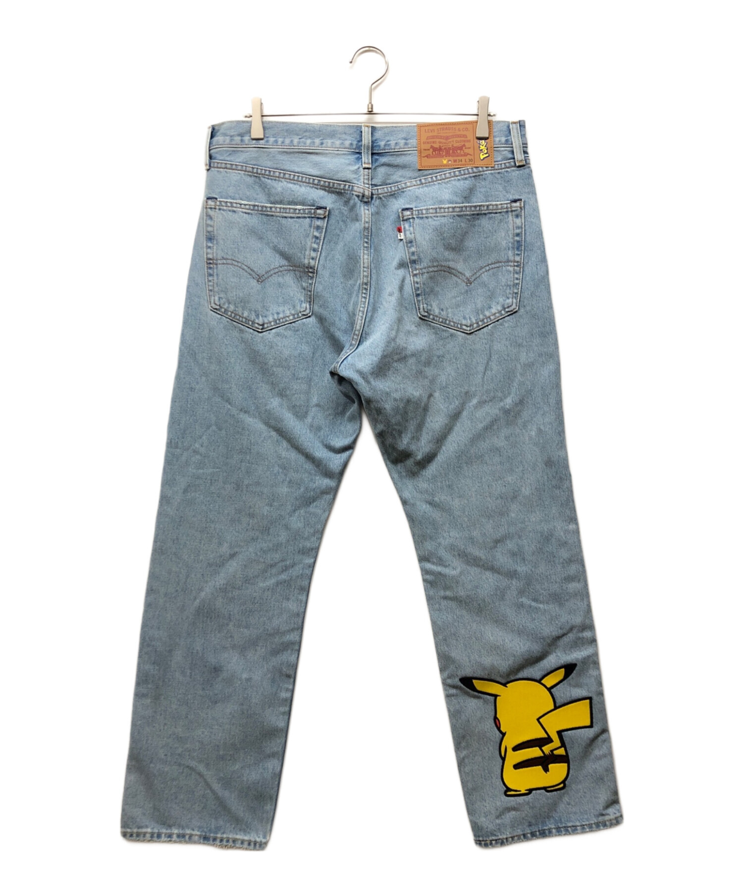 Levi's リーバイス ポケモンコラボ 551Zデニム ジーンズ 新品未使用品 中古・古着通販】LEVI'S (リーバイス) pokemon (ポケモン) デニム