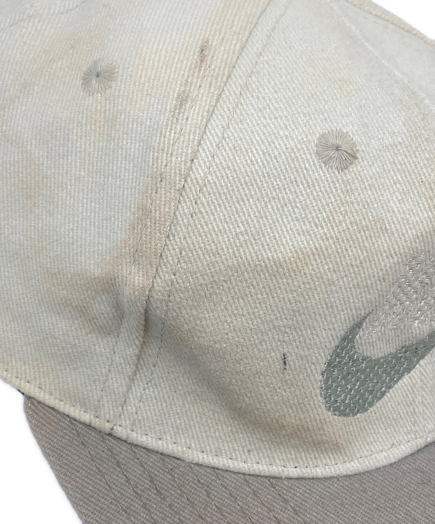 中古・古着通販】NIKE (ナイキ) 90s ロゴキャップ ベージュ｜ブランド
