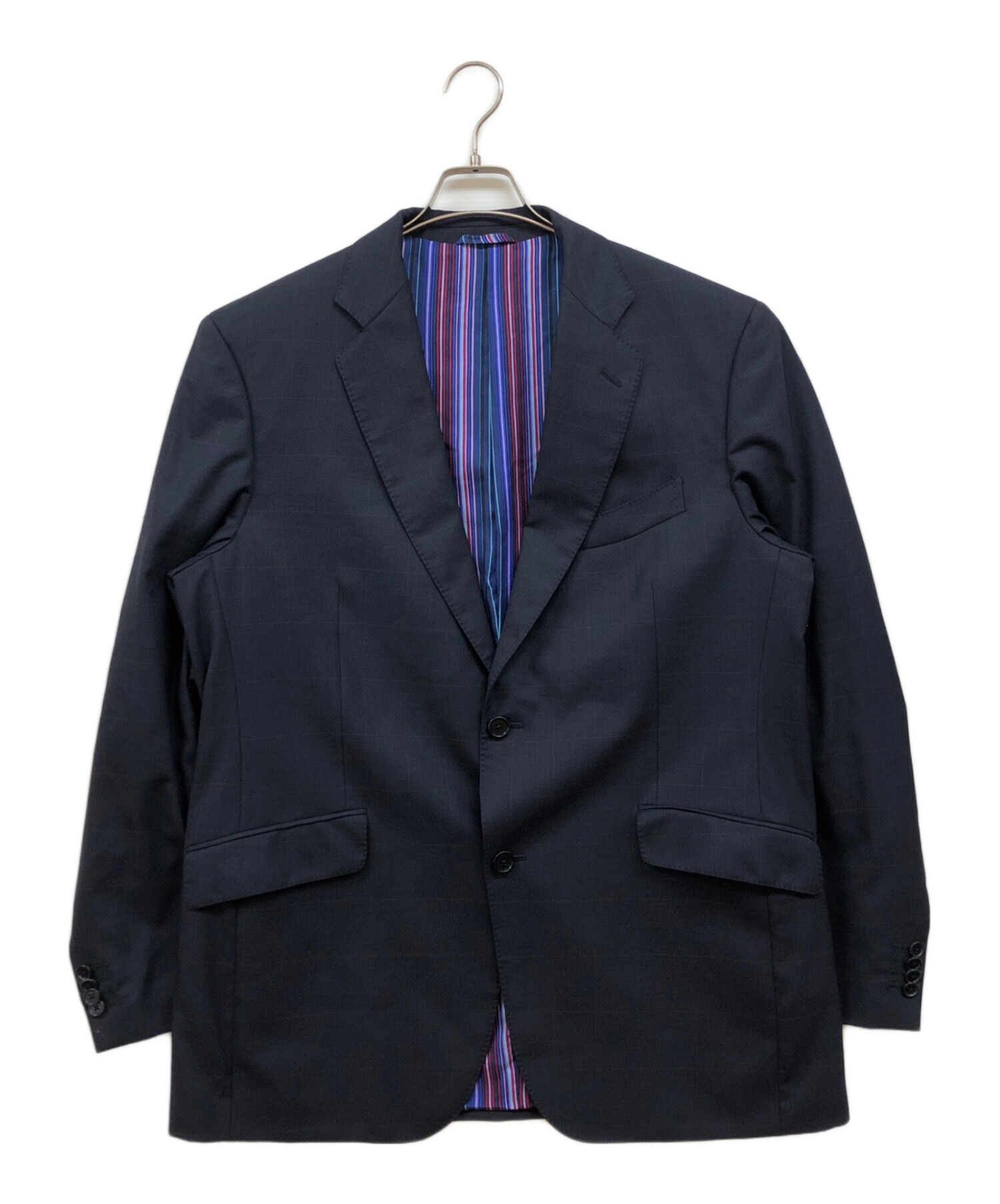 中古・古着通販】ETRO (エトロ) セットアップスーツ ネイビー サイズ