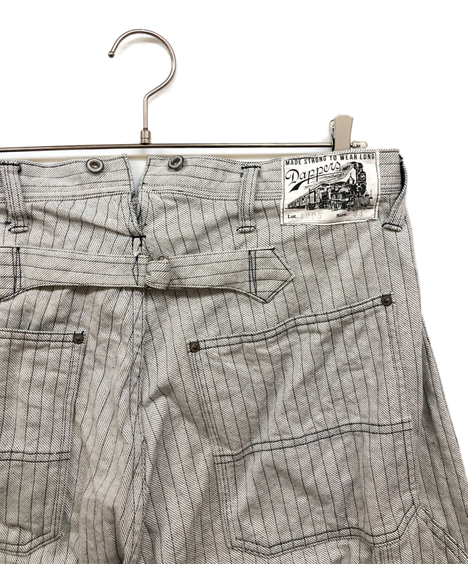 中古・古着通販】DAPPER'S (ダッパーズ) ペインターパンツ ホワイト