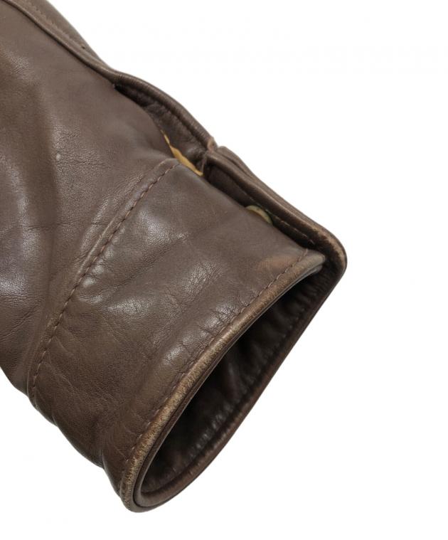 中古・古着通販】Schott (ショット) A-2レザージャケット ブラウン