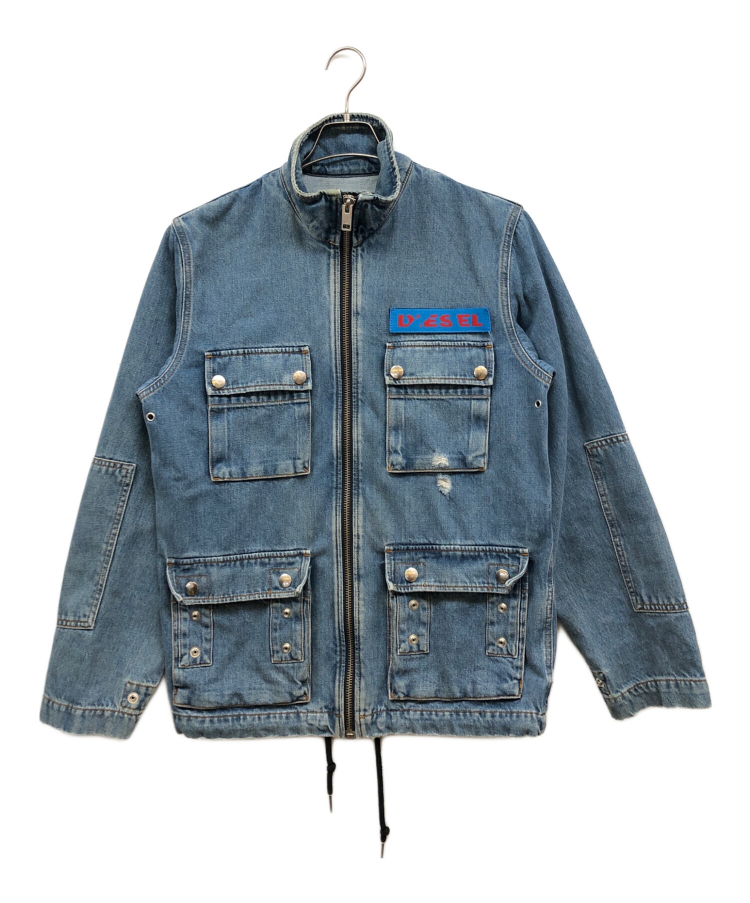 中古・古着通販】DIESEL (ディーゼル) デニムジャケット ブルー サイズ