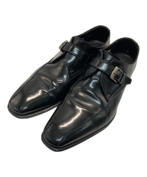 REGAL リーガル/モンクストラップ/K21J8006/ABランク/77【中古】 中古・古着通販】REGAL (リーガル) モンクストラップシューズ ブラック