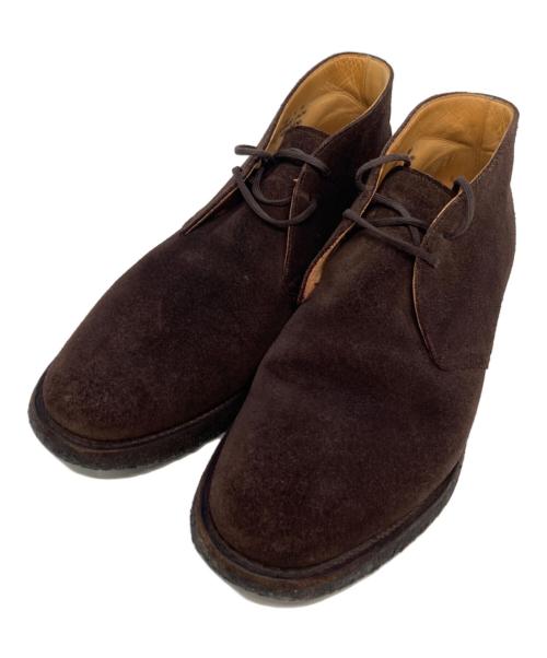 church's ブラウン スエード チャッカブーツ　60F 中古・古着通販】Church's (チャーチ) 81ラスト スエード チャッカ