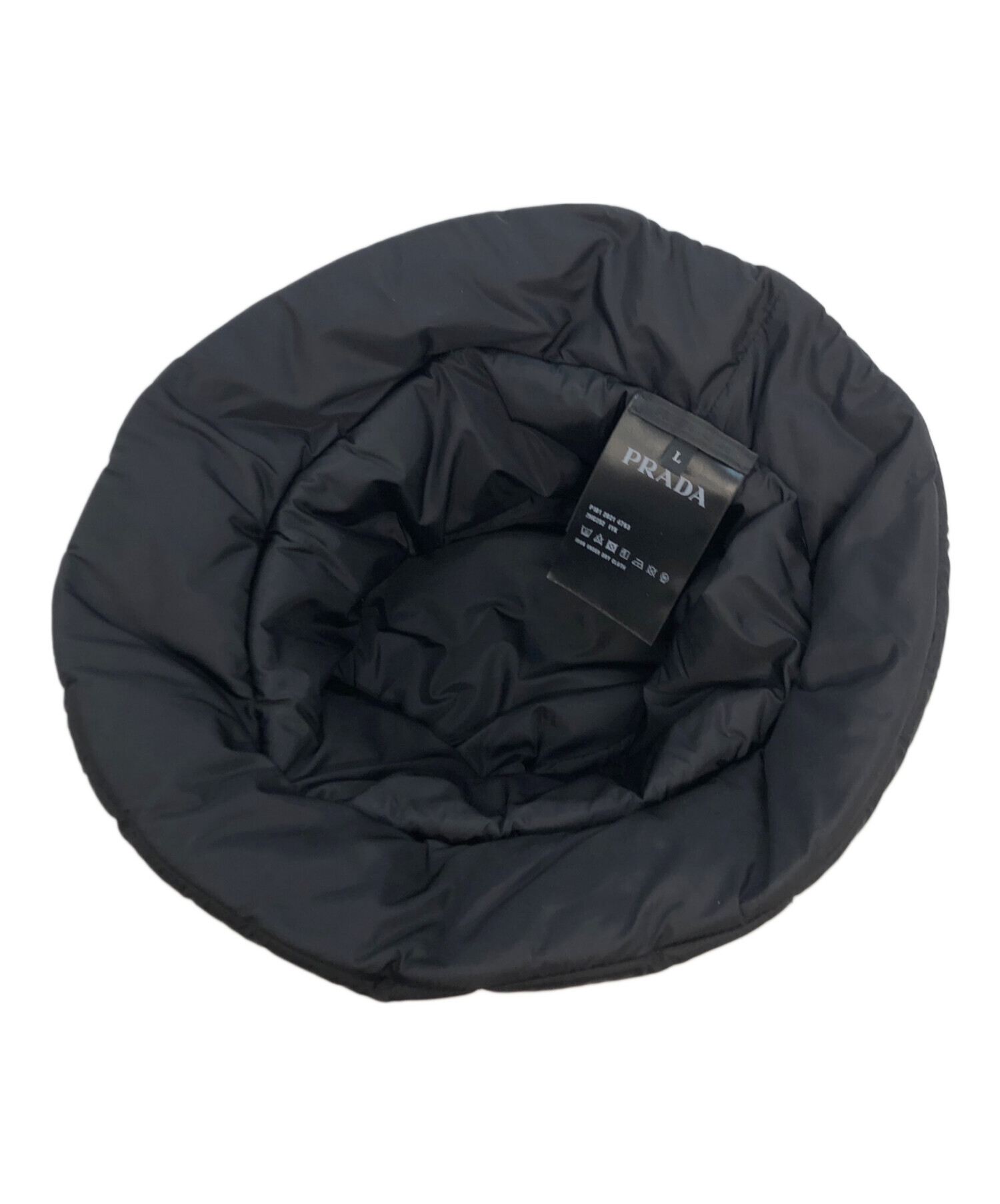 中古・古着通販】PRADA (プラダ) パデッド リナイロン バケットハット