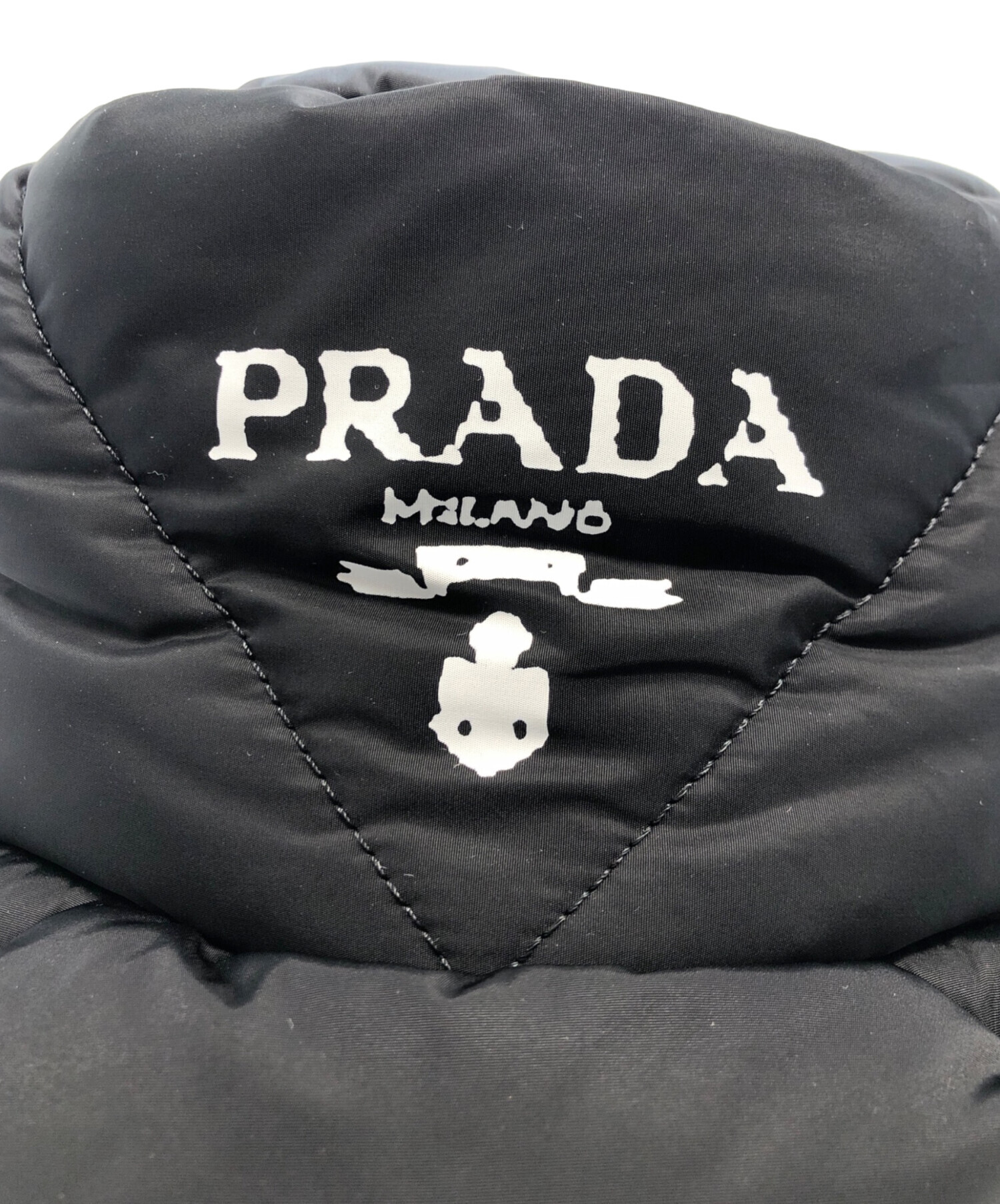 中古・古着通販】PRADA (プラダ) パデッド リナイロン バケットハット