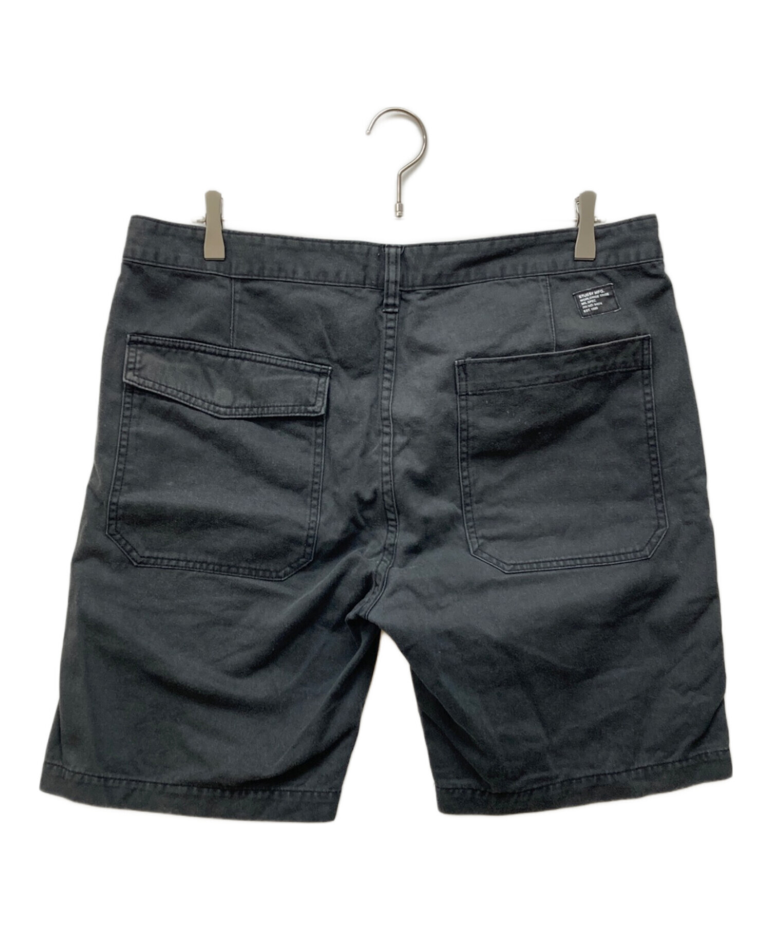 中古・古着通販】stussy (ステューシー) ベイカーショーツ ブラック