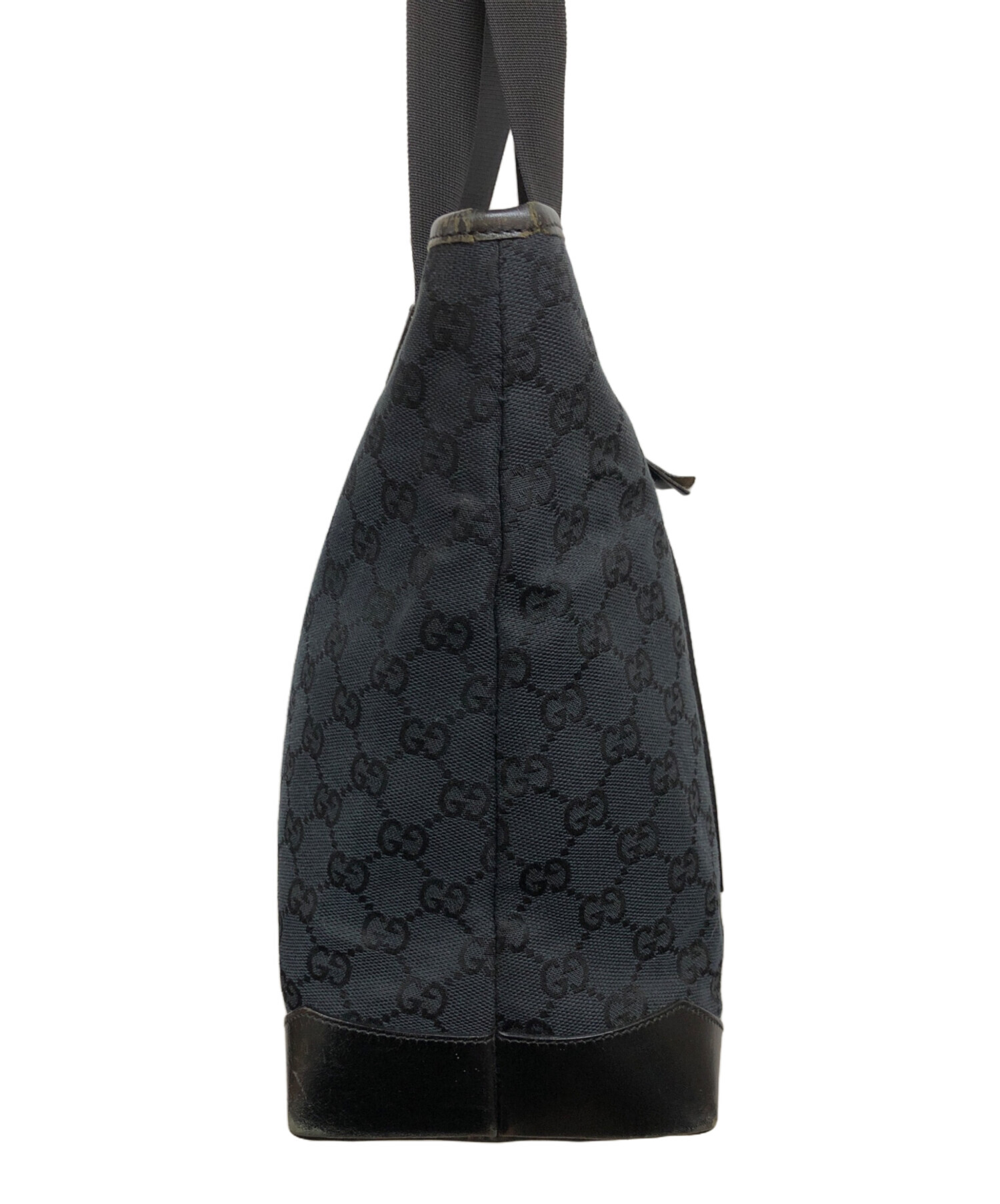 中古・古着通販】GUCCI (グッチ) トートバッグ ブラック｜ブランド