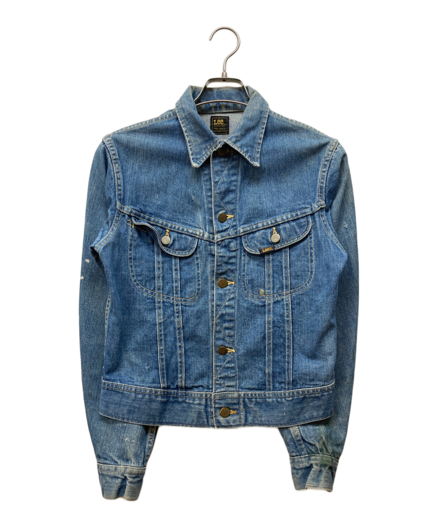 Lee デニムジャケット インディゴ（値下げ交渉あり） 中古・古着通販】LEE (リー) デニムジャケット インディゴ サイズ:記載