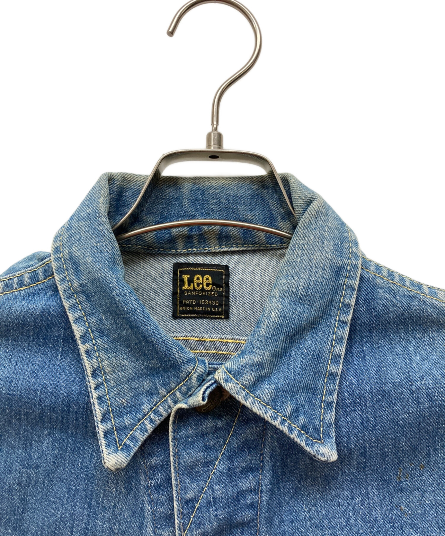 中古・古着通販】LEE (リー) デニムジャケット インディゴ サイズ:記載