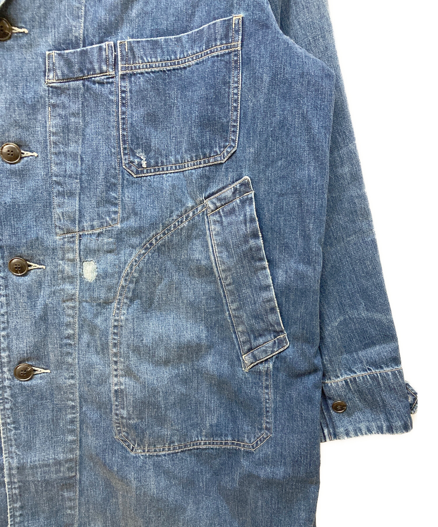 未使用 old joe オールドジョー atelier coat denim 中古・古着通販】OLD JOE & Co. (オールドジョー) ROPED WAIST ATELIER