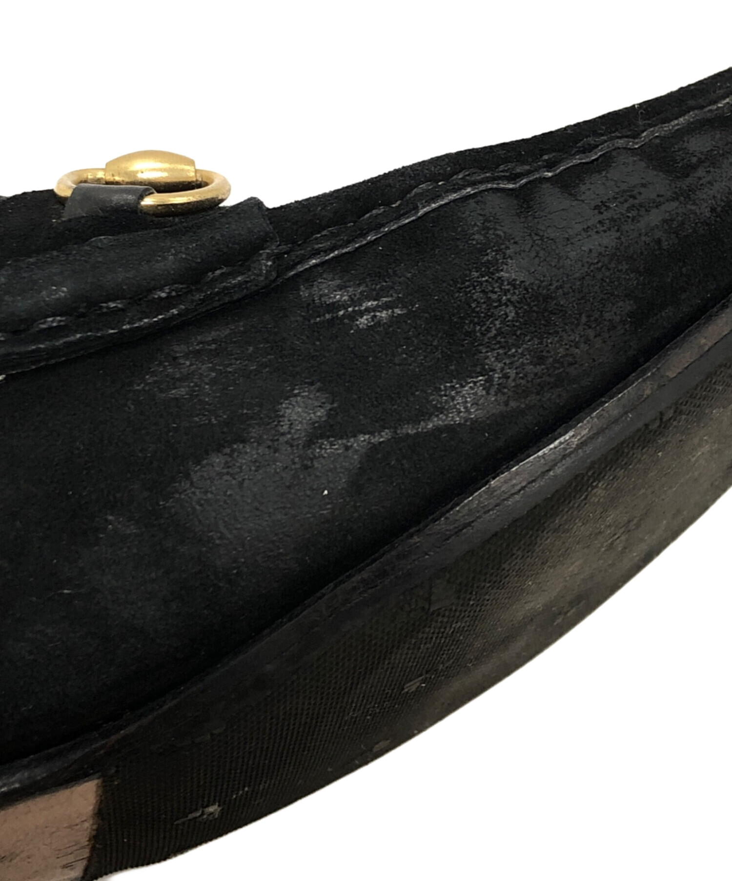 中古・古着通販】GUCCI (グッチ) ホースビットスウェードレザー