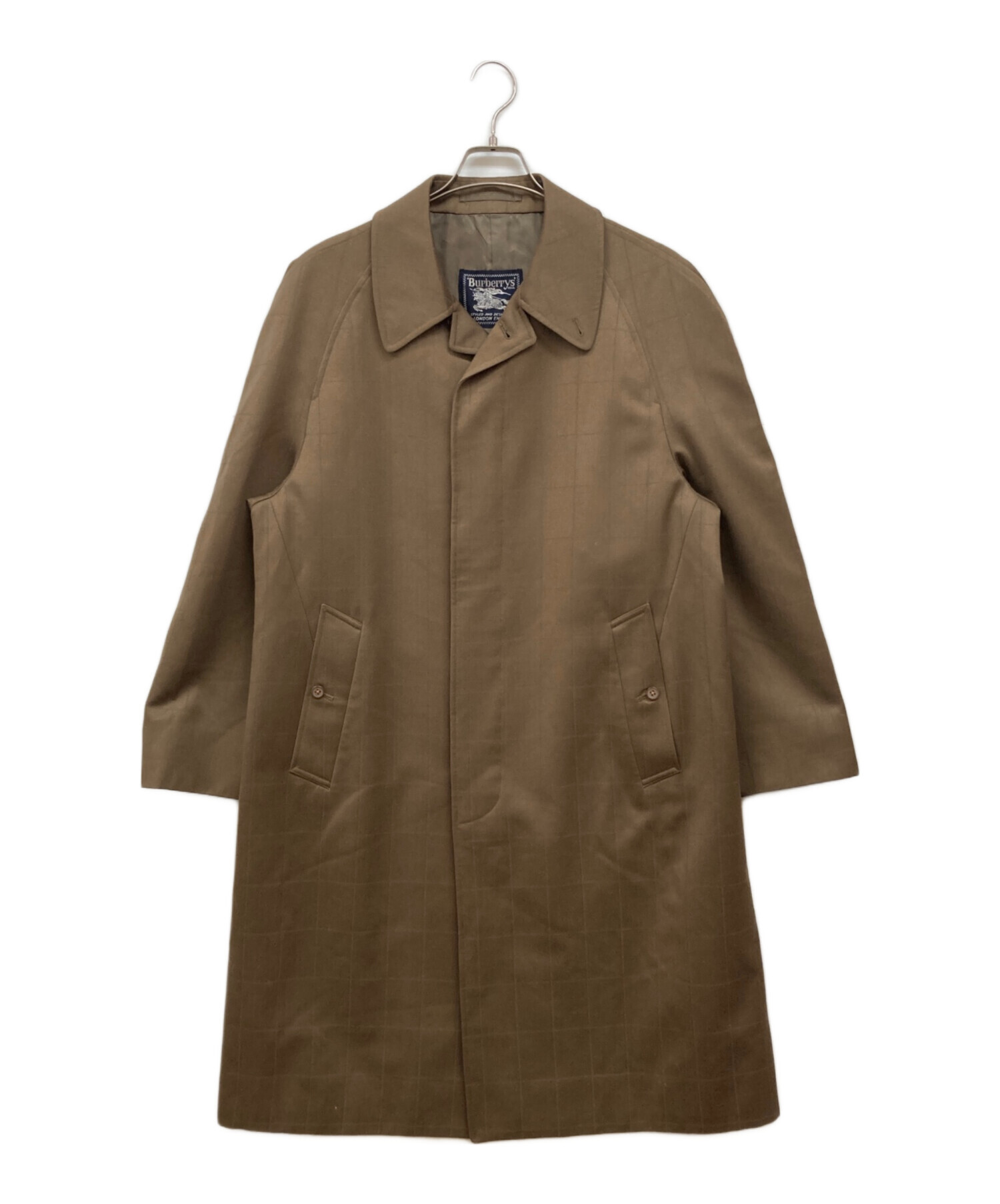 Burberry ステンカラーコート ブラウン 中古・古着通販】Burberry's (バーバリーズ) ステンカラーコート