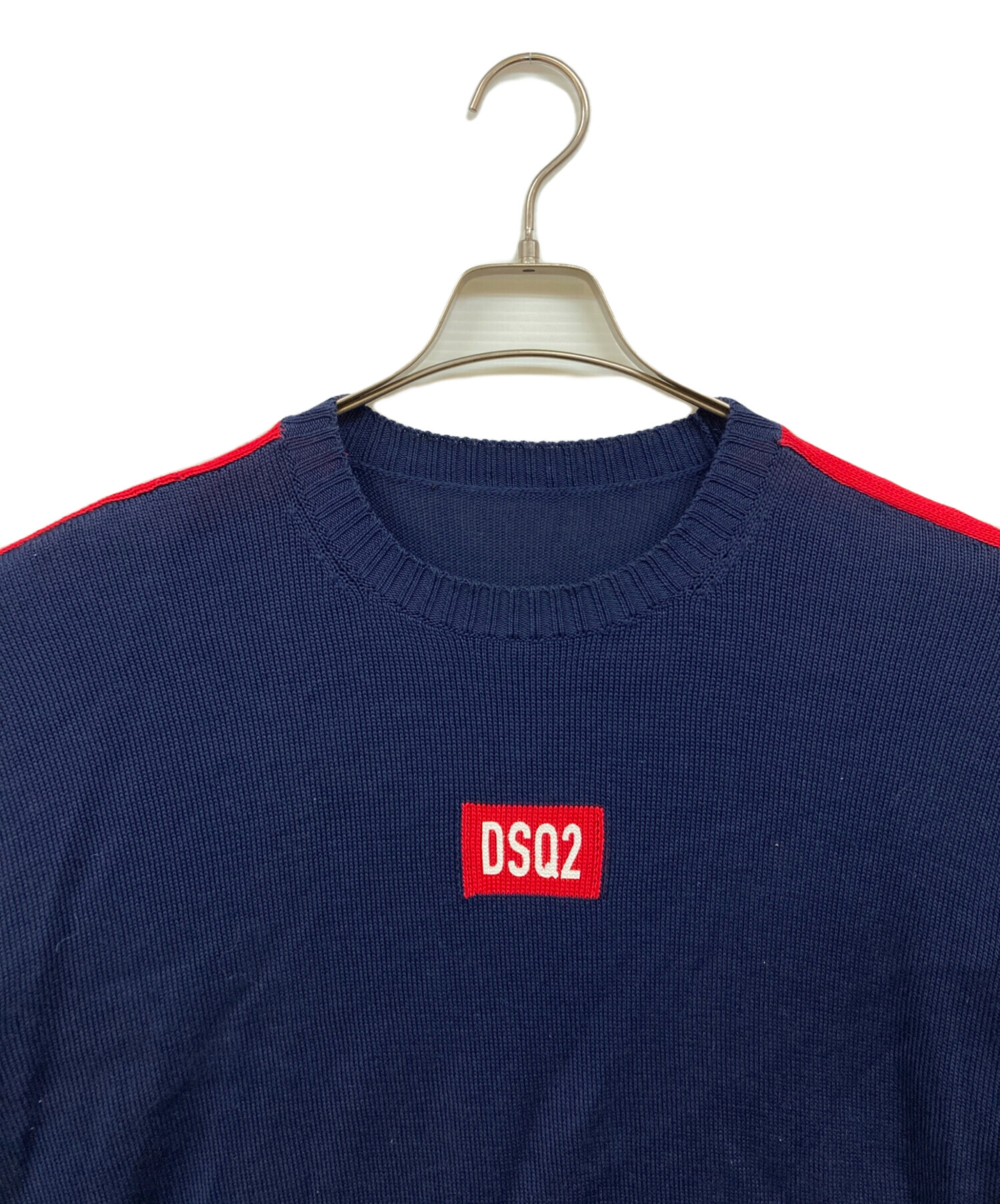 中古・古着通販】DSQUARED2 (ディースクエアード) ニット ネイビー