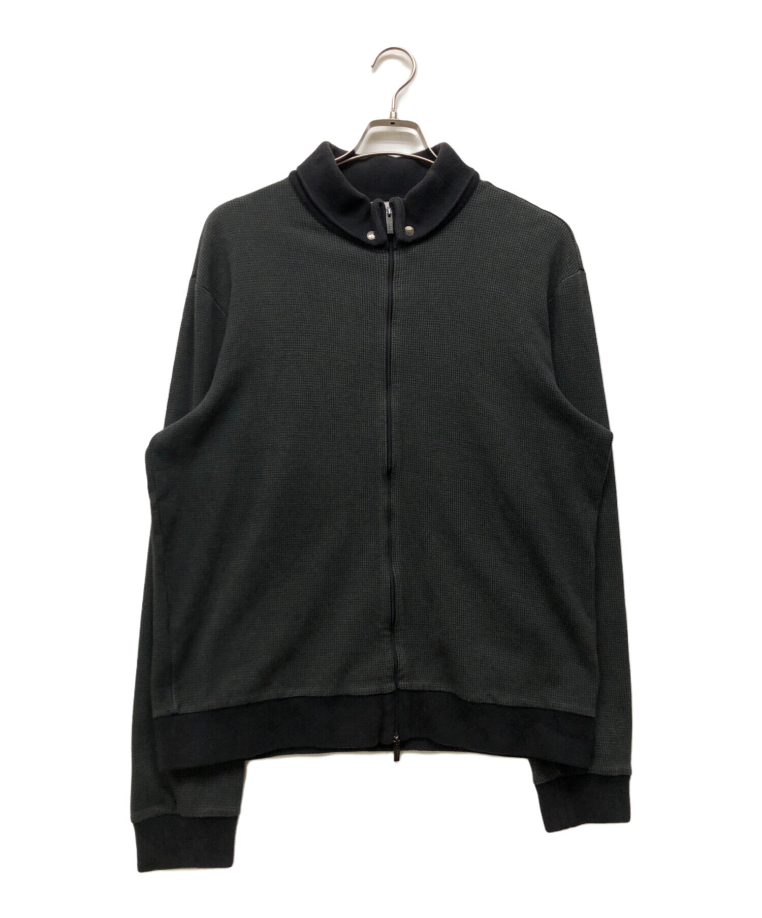 美品 ARMANI COLLEZIONI ブラックナイロンジャケット 54サイズ 中古・古着通販】ARMANI COLLEZIONI (アルマーニ コレツィオーニ